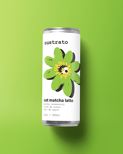 lata de matcha latte